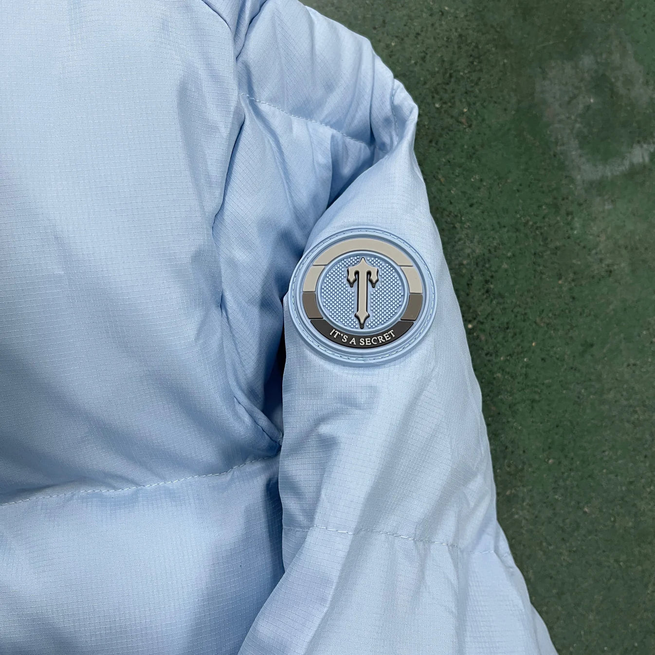 TS Decoded Hooded Puffer 2.0 Jacket - Ice Blue