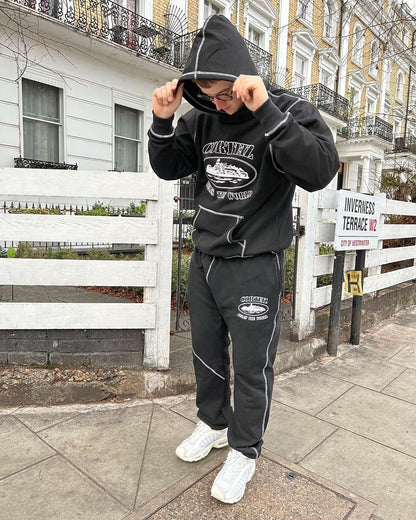 Crtez Alcatraz Hoodie - Black/Purple