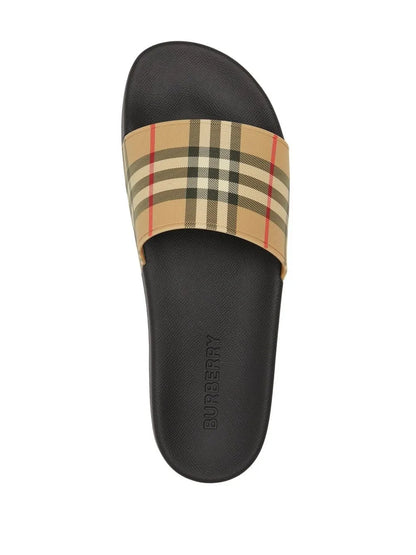 Burberry Check Slides