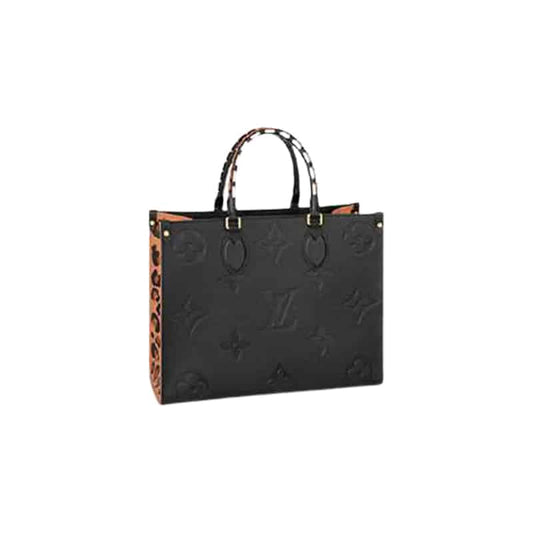 LV On The Go MM Bag - Black