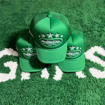 Crtez 5 Star Embroidery Trucker Caps