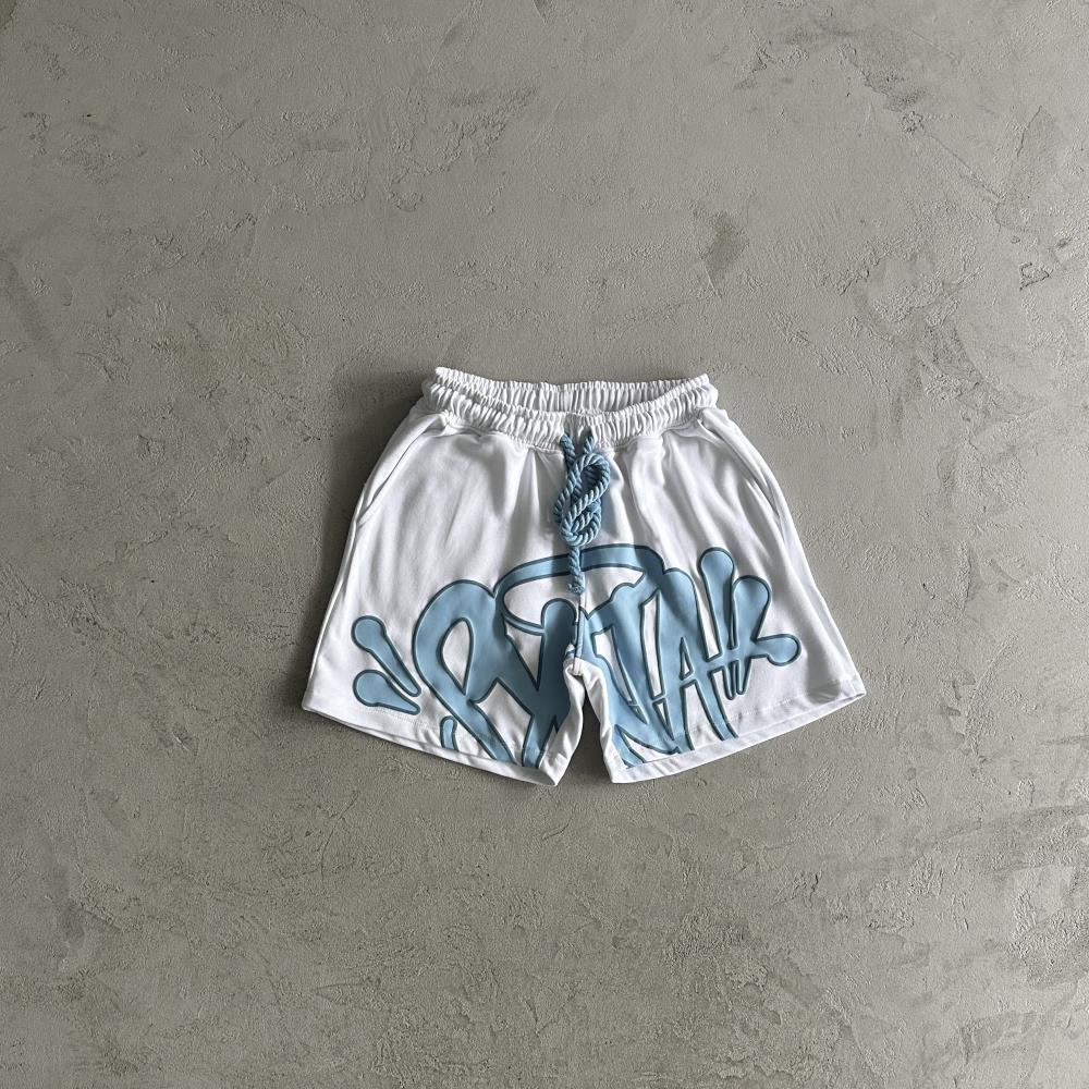 Syn T-Shirt & Short Set - White/Blue