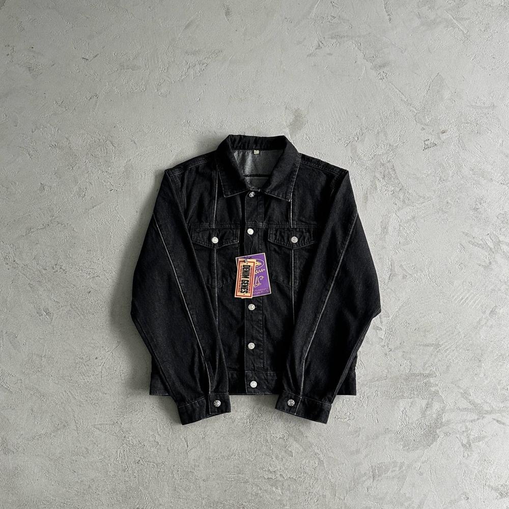 Crtez C-Star Denim Jacket - Black
