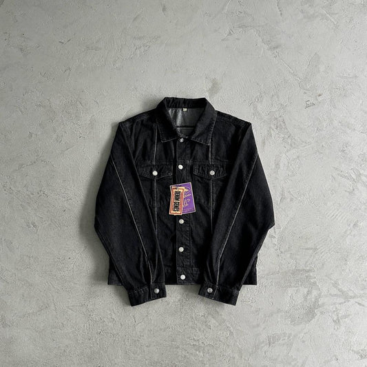 Crtez C-Star Denim Jacket - Black