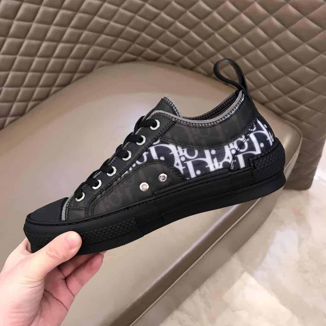 Dior B23 Low-Top Shoes - Black