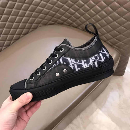 Dior B23 Low-Top Shoes - Black