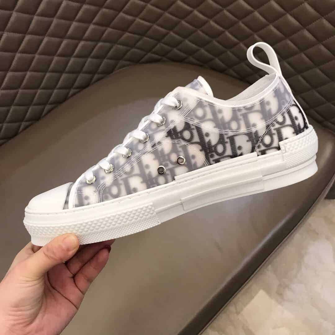 Dior B23 Low-Top Shoes - Grey
