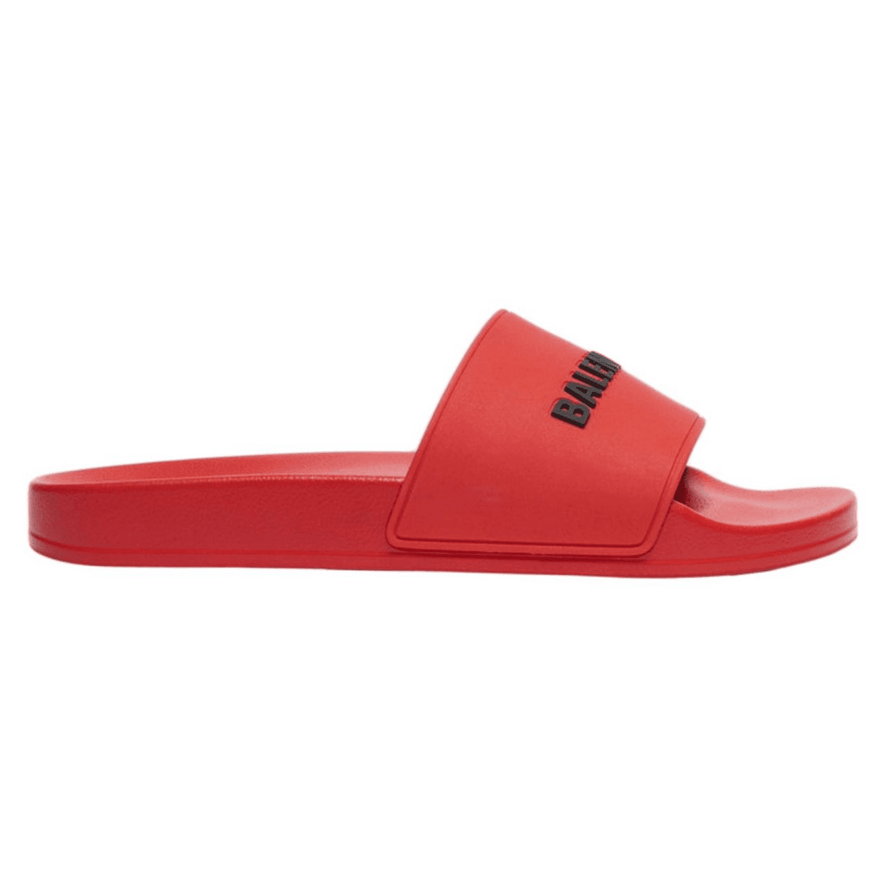 Balenciaga Pool Slide Sandals - Red