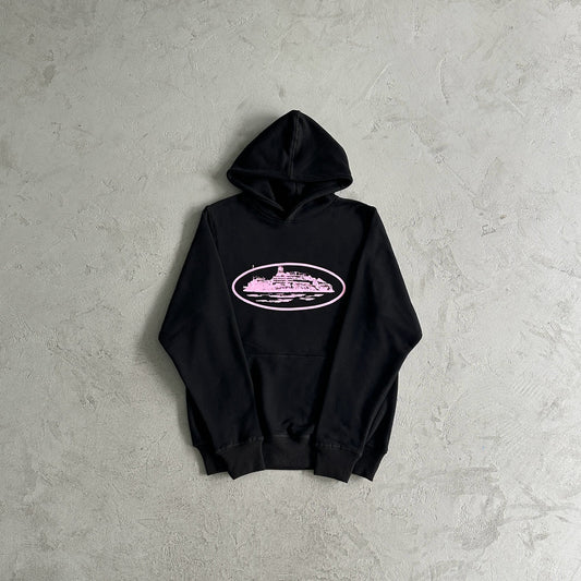 Crtez Alcatraz Logo Hoodie - Pink