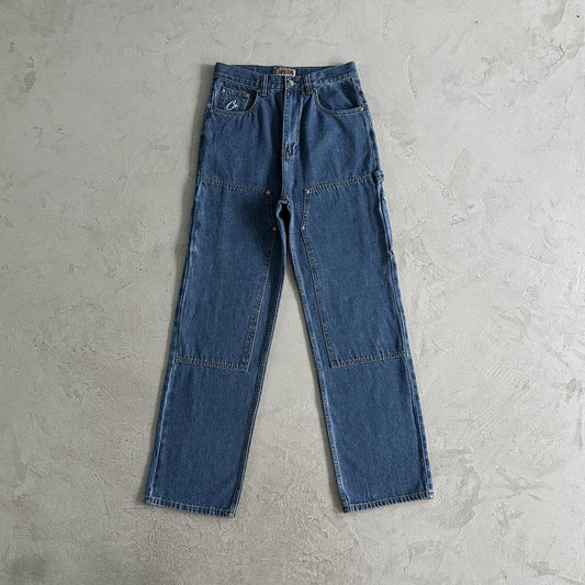 Crtez C-Star Denim Work Pants - Blue