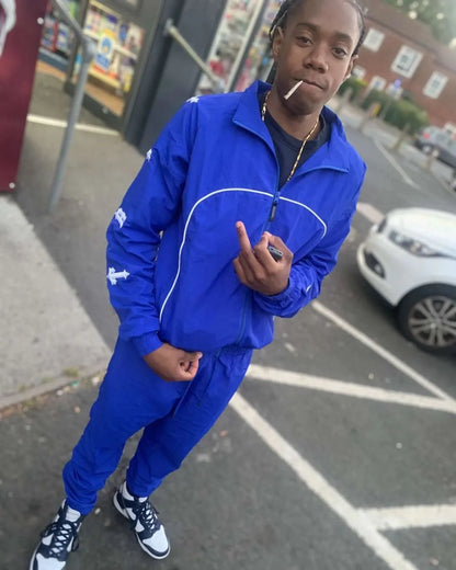 TS Irongate 2.0 Shellsuit - Black/Blue