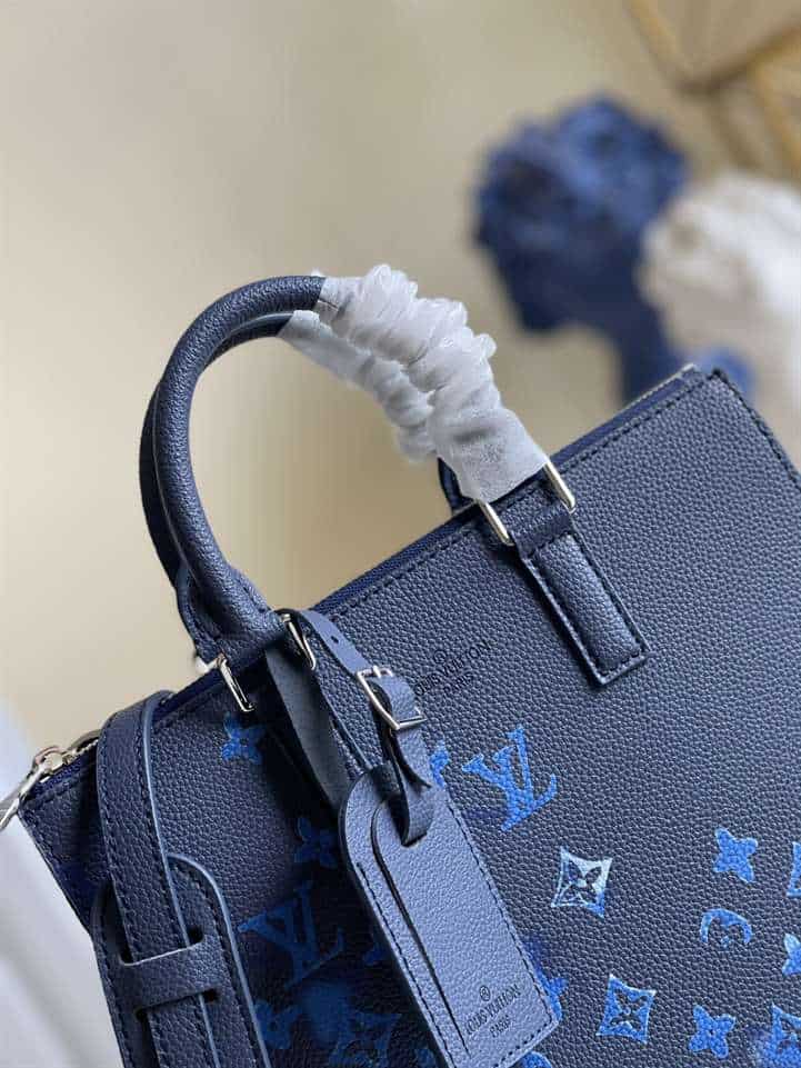 LV Sac Plat Zippe - Blue