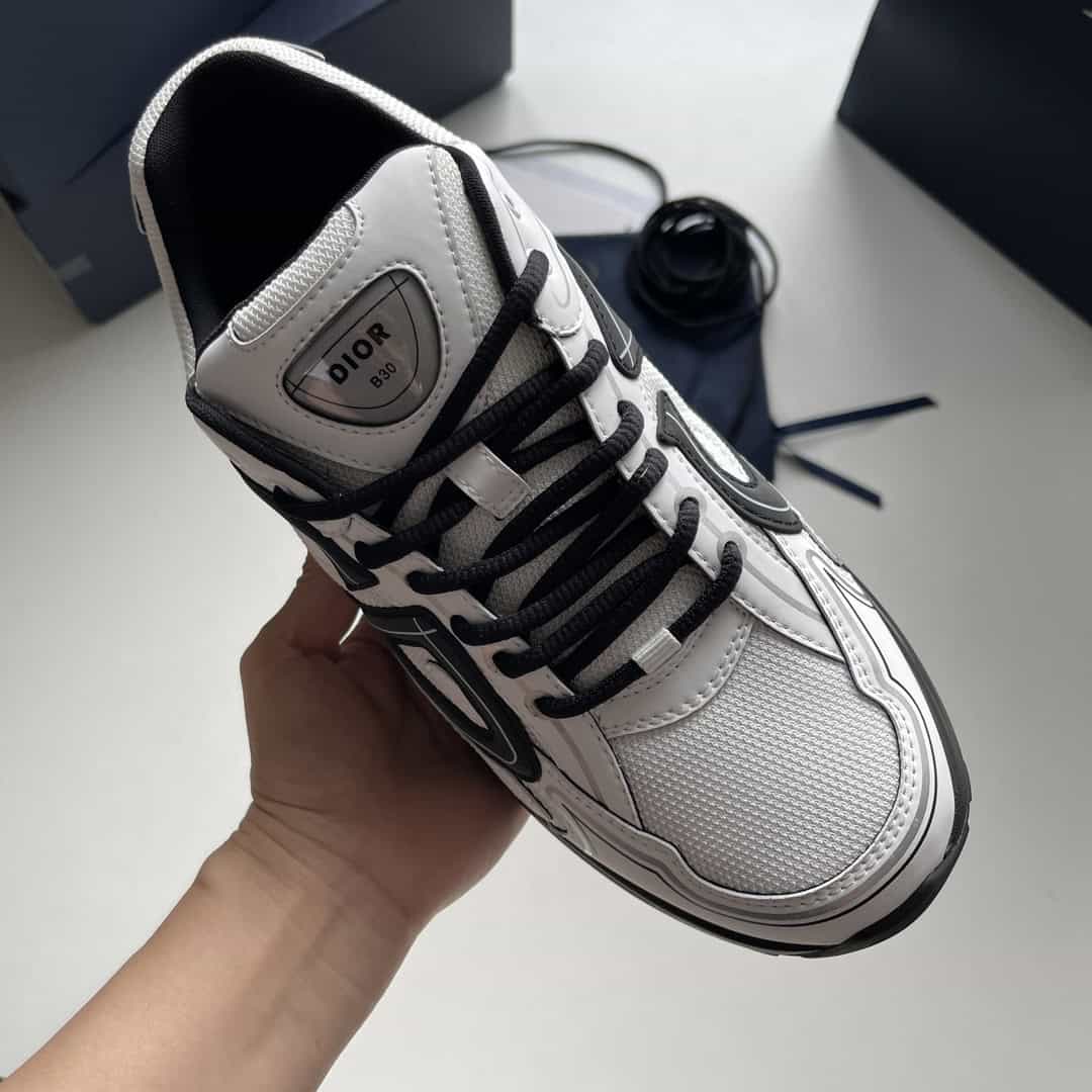Dior B30 Sneakers - White/Black