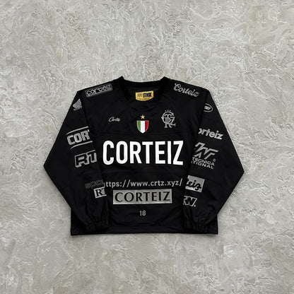 Crtez Sponsor Pullover - Black