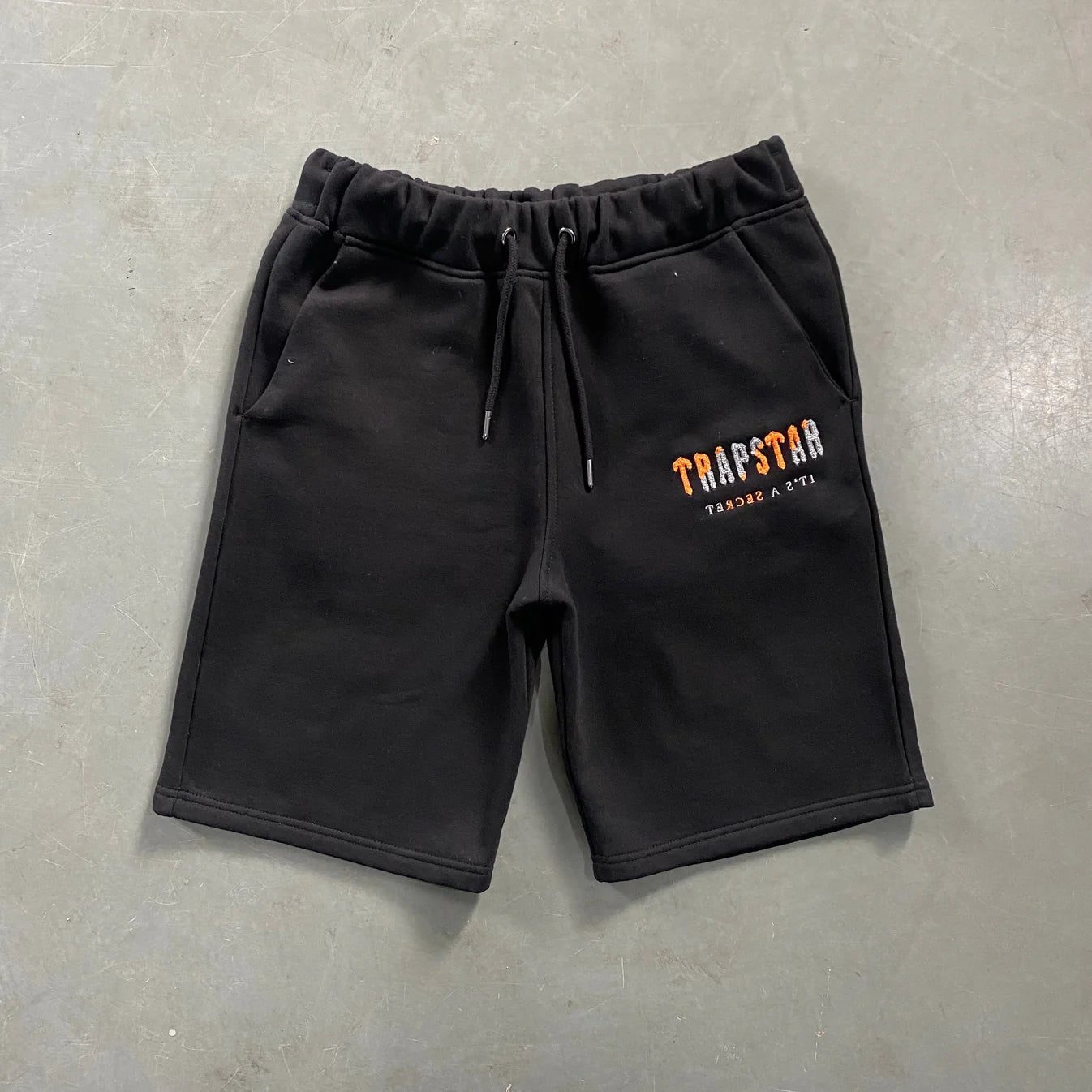 TS Chenille Decoded Short Set - Black/White