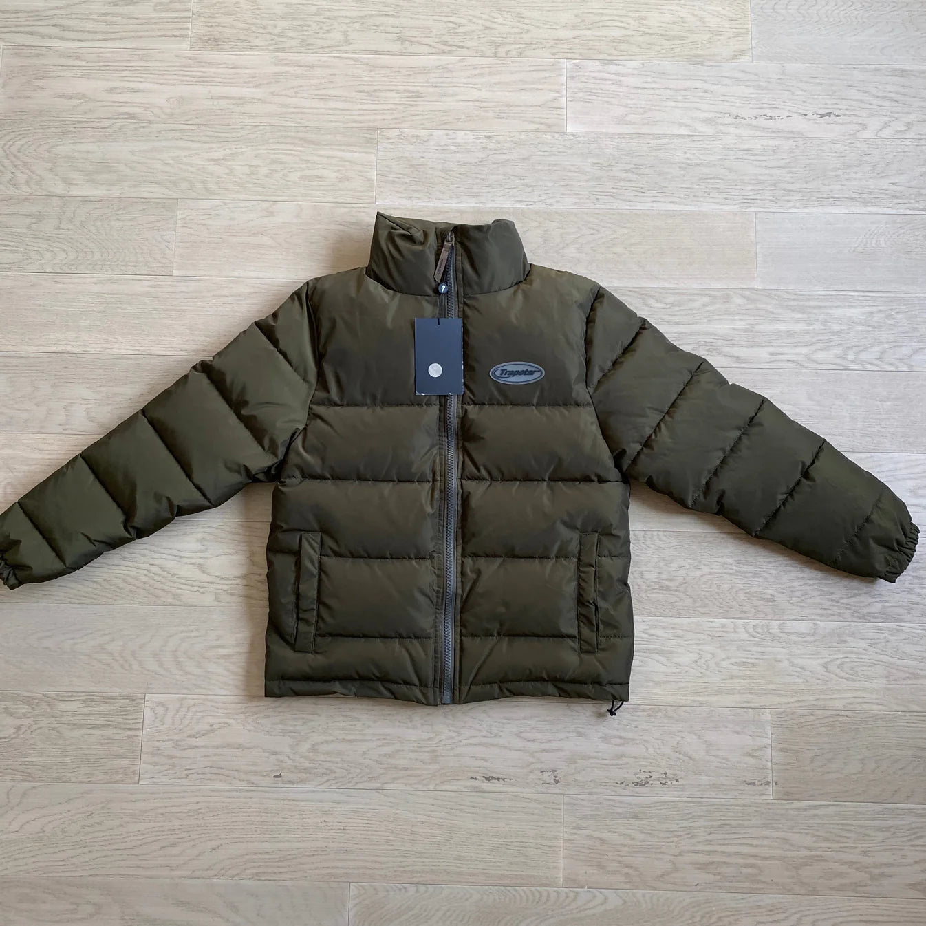 TS Puffer Jacket - Olive Green