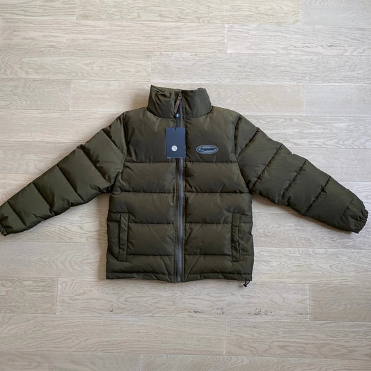 TS Puffer Jacket - Olive Green