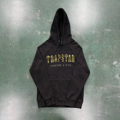 TS Decoded Chenille Tracksuit - Olive Camo/Black