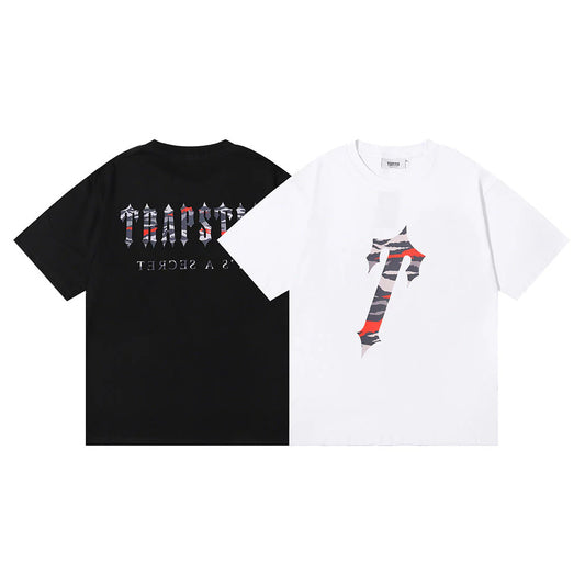 TS Irongate Camo T-Shirt - Black/White