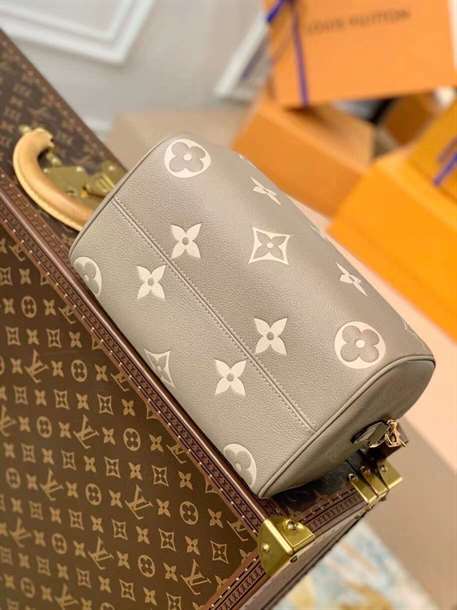 LV Speedy Bandouliere Bag - Beige