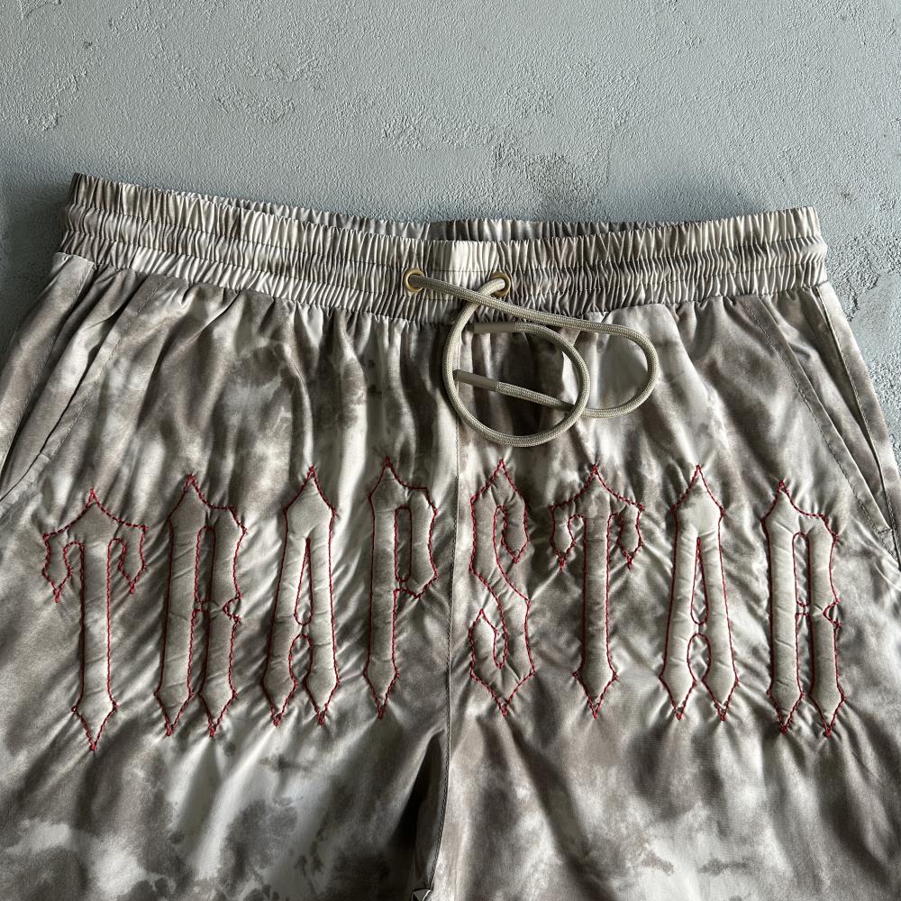 TS Washed Arch Shorts - Brown