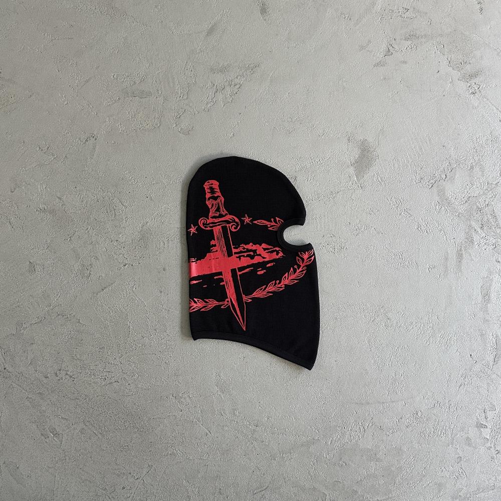 Crtez Slaughter Gang Ski Mask - Black