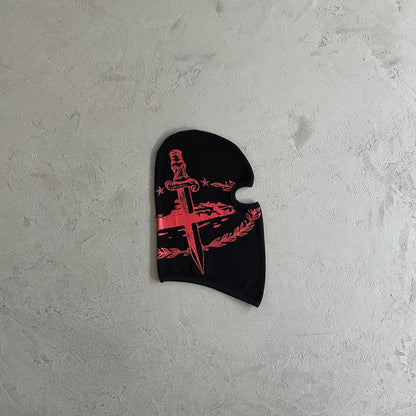 Crtez Slaughter Gang Ski Mask - Black