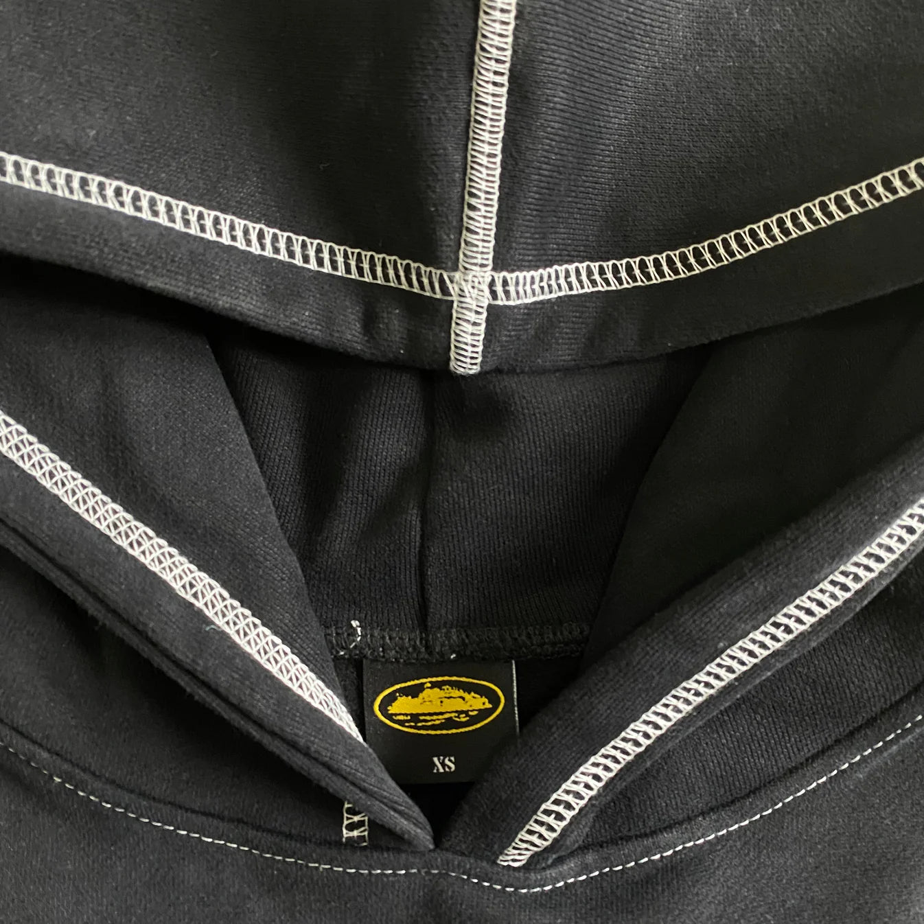 Crtez Alcatraz Hoodie - Black/White