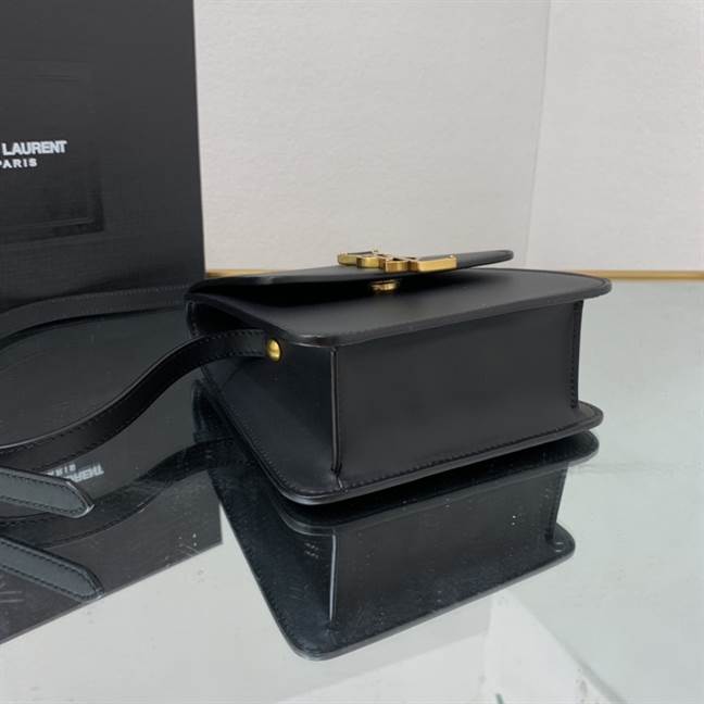 YSL Kaia North/South Satchel - Black