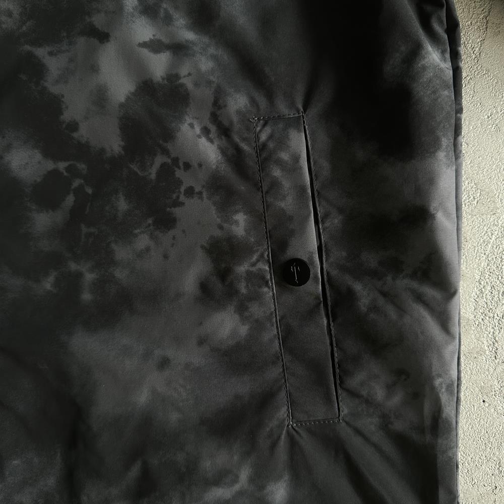 TS Washed Arch Windbreaker - Black