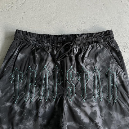 TS Washed Arch Shorts - Black