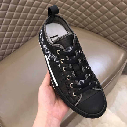 Dior B23 Low-Top Shoes - Black