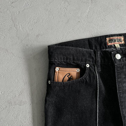 Crtez Denim Jeans - Black