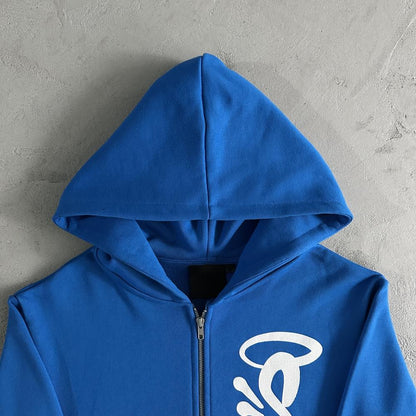 Syn Crest Oth Hoodie - Blue