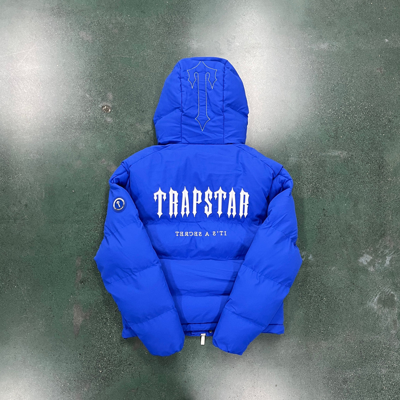 TS Decoded 2022 Hooded Puffer Jacket - Blue