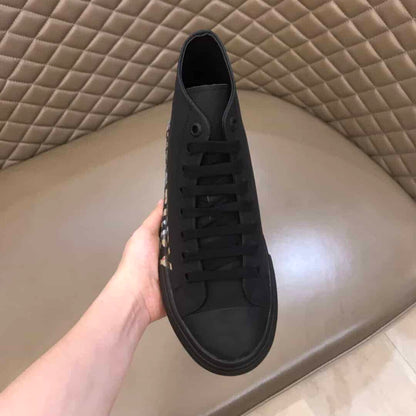 Burberry High Top Sneakers - Black