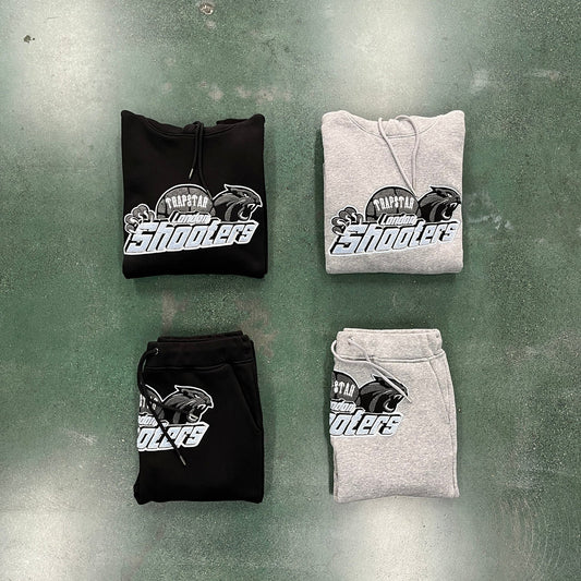 TS Shooter Tracksuit - Black/Grey