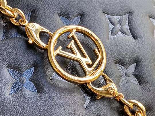 LV Pochette Coussin - Black