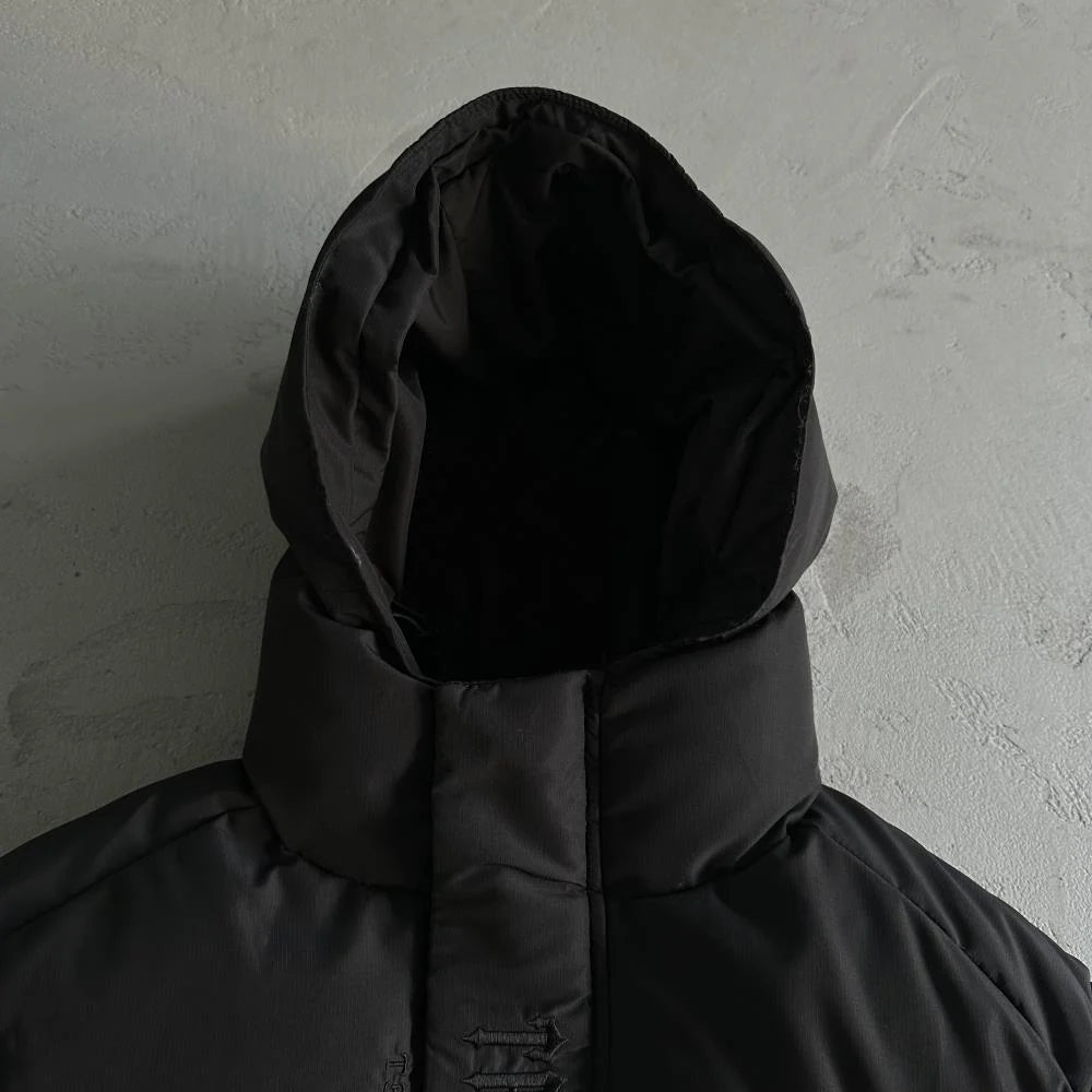 TS Decoded 2.0 Hooded Puffer - Black/Black