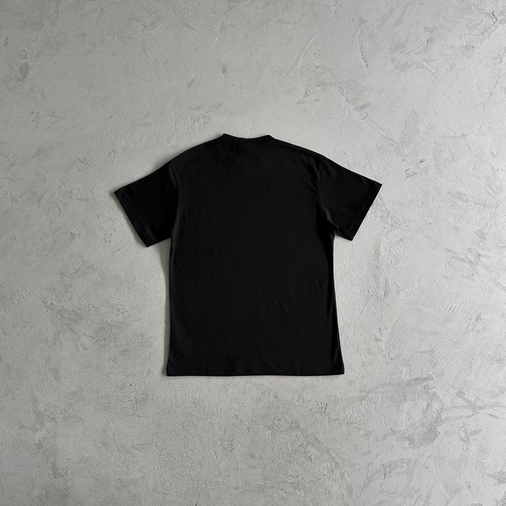 Crtez Spider Webb T-Shirt - Black