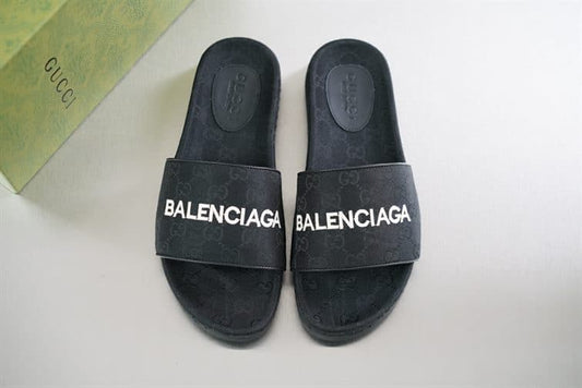 Gucci x Balenciaga Slides - Black