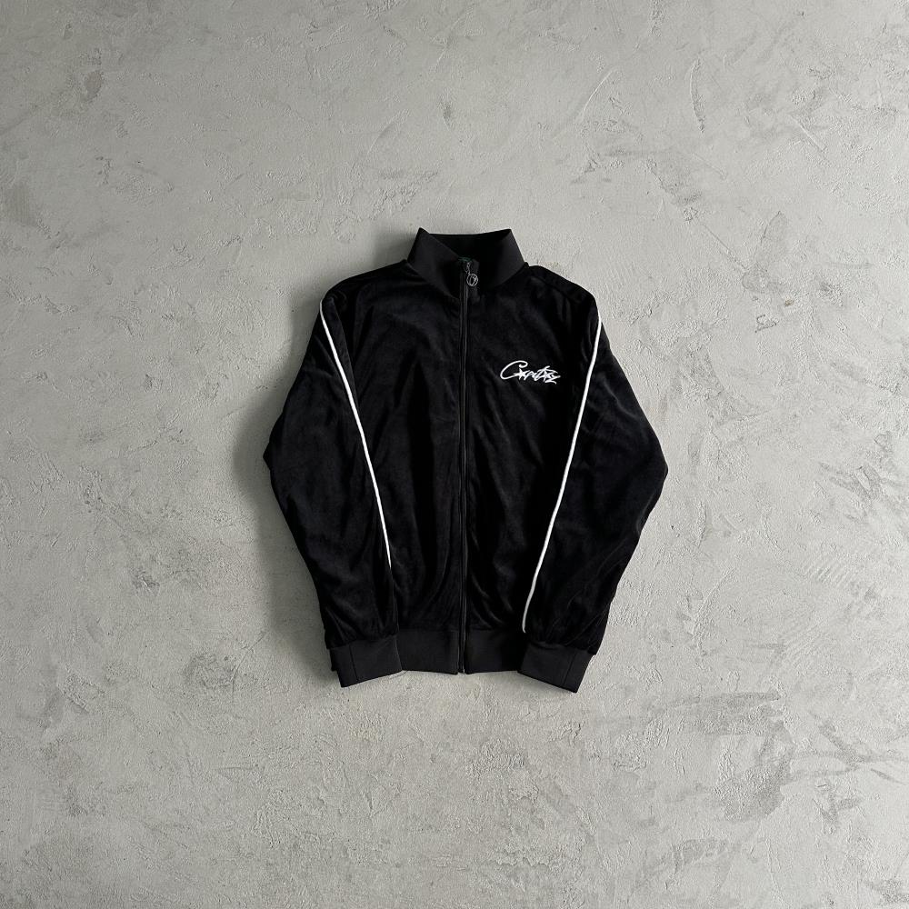 Crtez Velour Set - Black