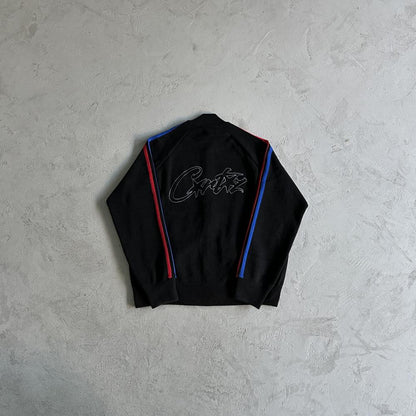 Crtez Knit Zip-Up Fleece - Black