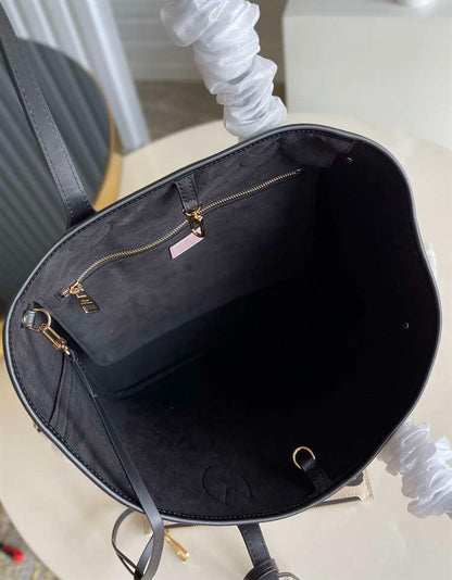 LV Neverfull MM Bag - White