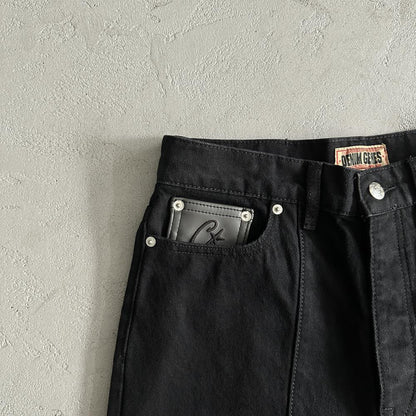 Crtez Denim Jeans - Triple Black