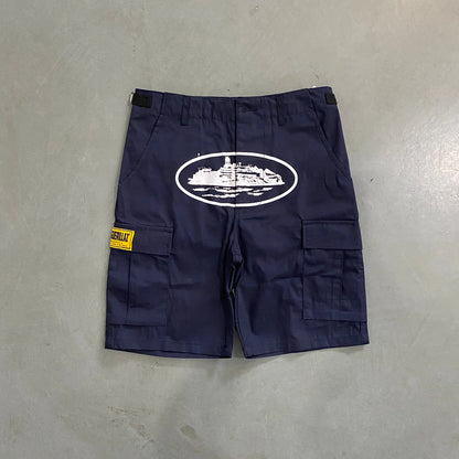 Crtez Mula Guerrillas Shorts - Navy