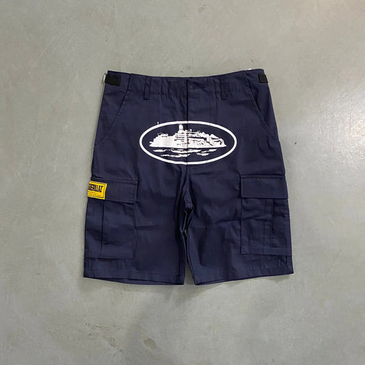 Crtez Mula Guerrillas Shorts - Navy