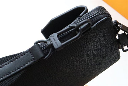 LV Phone Pouch - Black