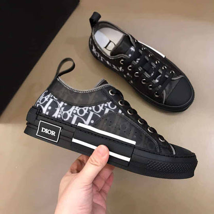 Dior B23 Low-Top Shoes - Black