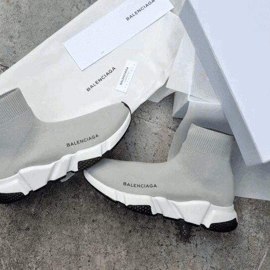Balenciaga Speed Knit Sneakers - Grey